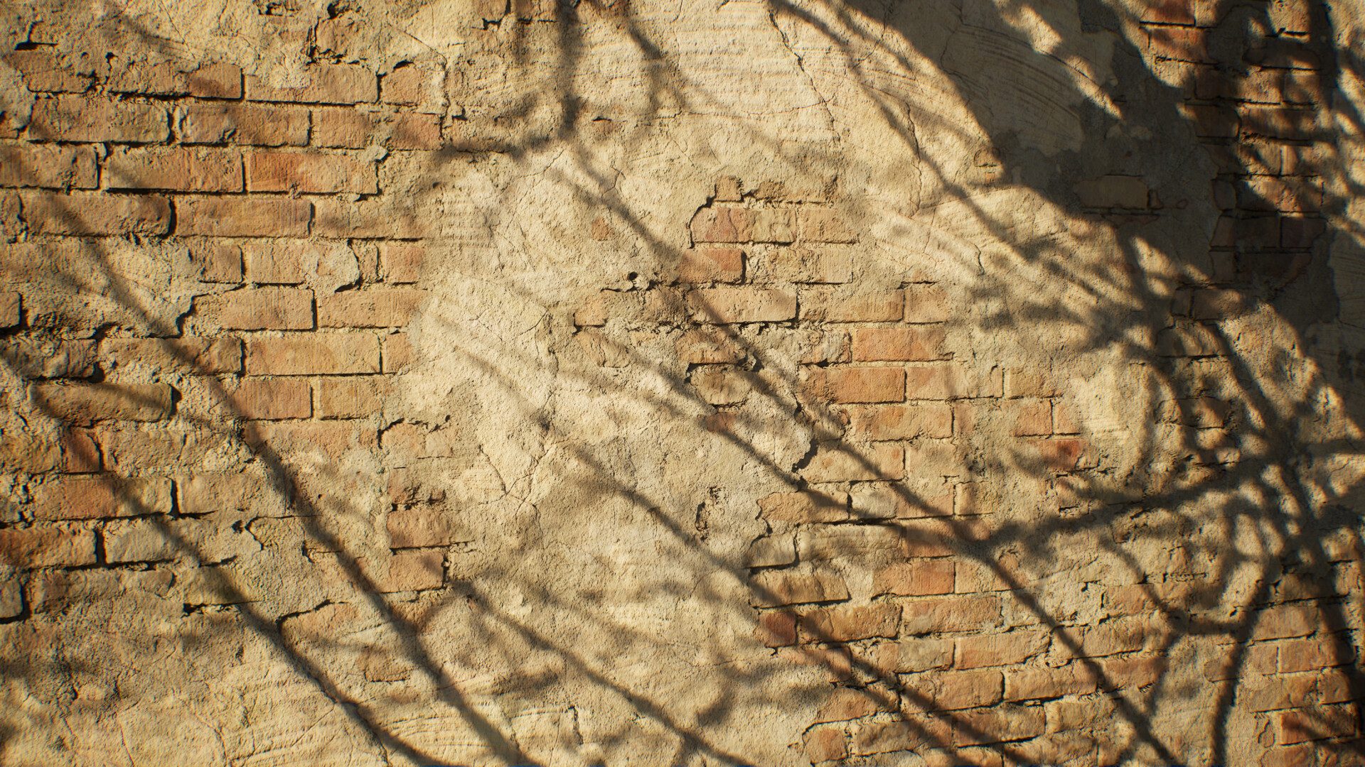 Brick/Stucco Wall Blend, image 1