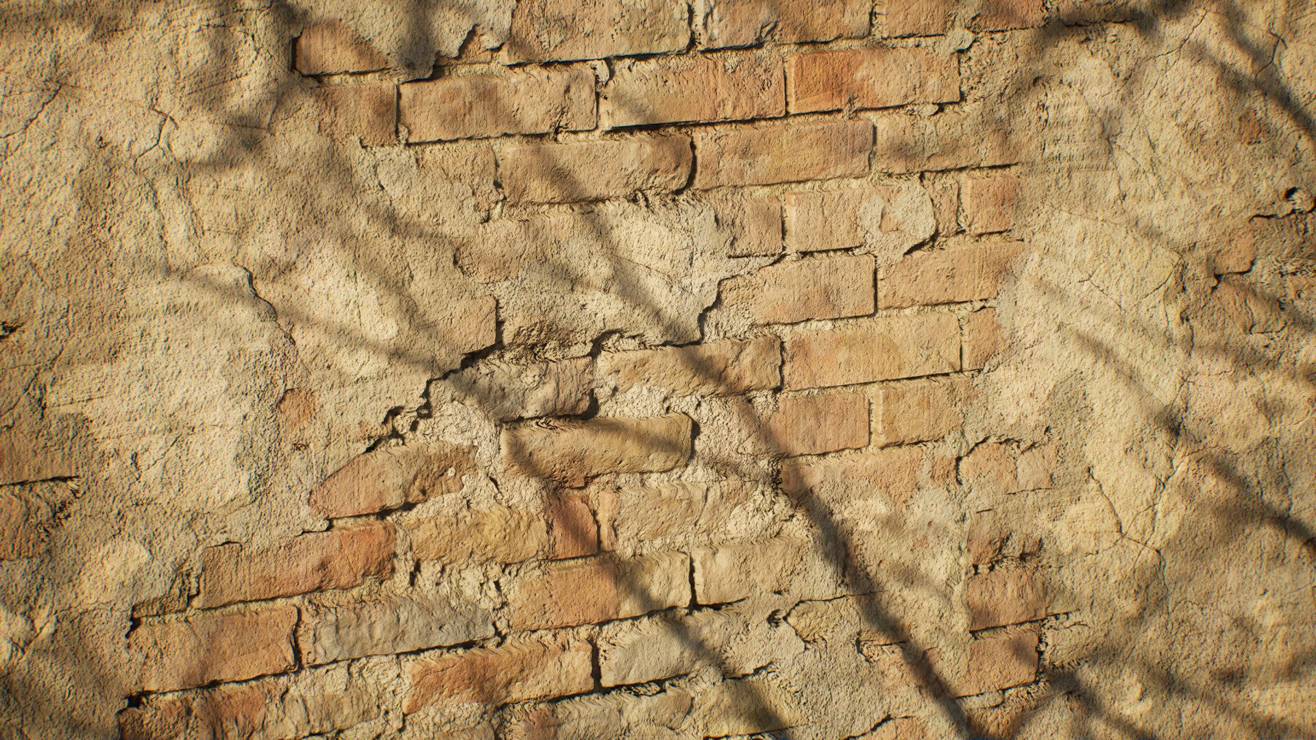 Brick/Stucco Wall Blend, image 2