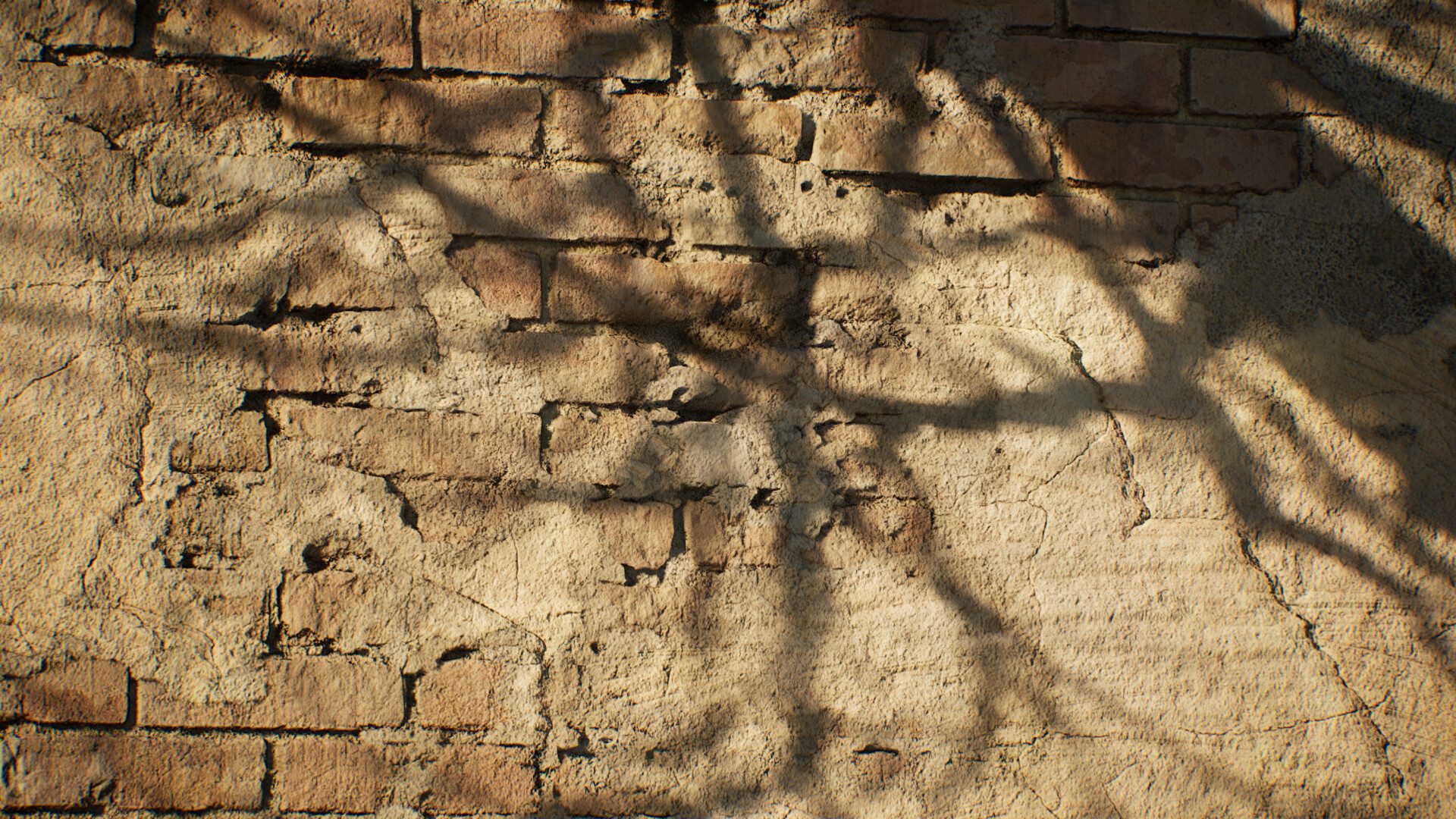 Brick/Stucco Wall Blend, image 3