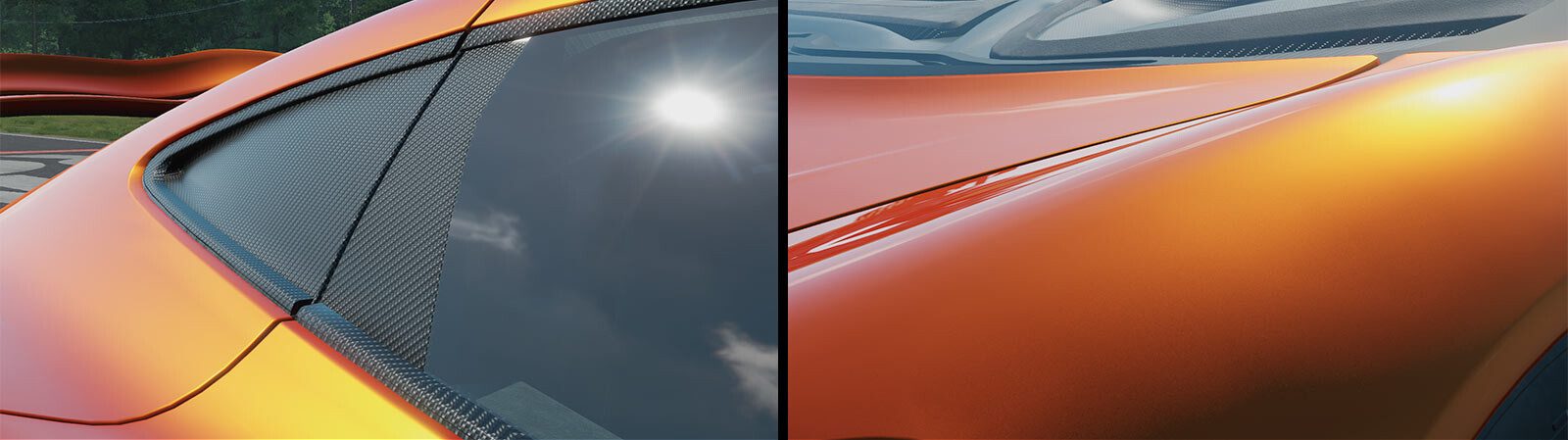 Forza Motorsport 7: Car Paint shaders and tiling textures used in Photo Mode (orange peel and metal flake).
