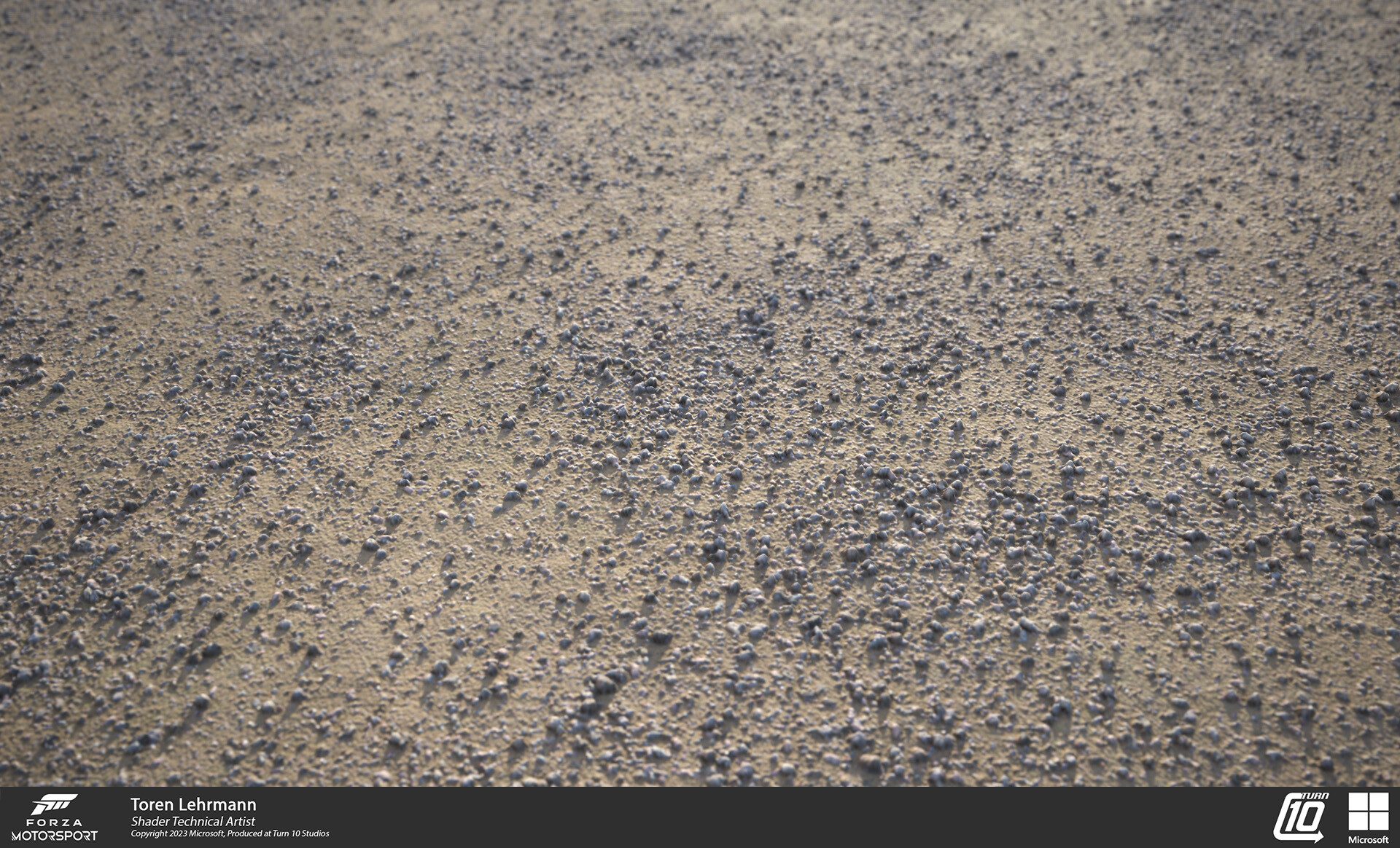 Forza Motorsport - Materials: Laguna Seca Shoulders - Sandy Ground in Context