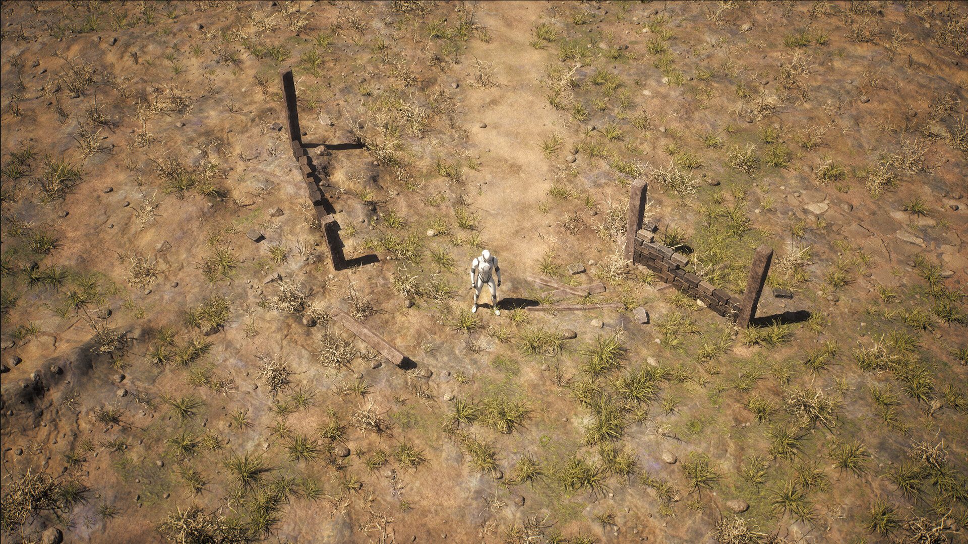 Procedural ARPG Style Environment: Small structures are created procedurally (see breakdown video below).