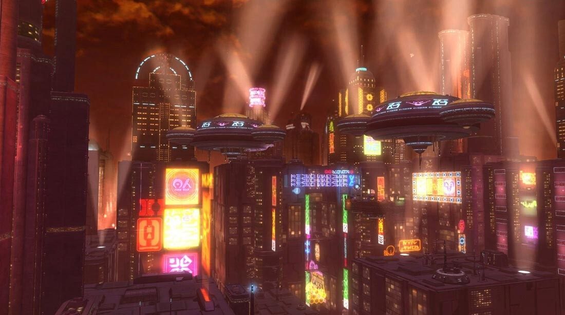 Star Wars: The Old Republic: Nar Shaddaa - Building layout and set dressing.