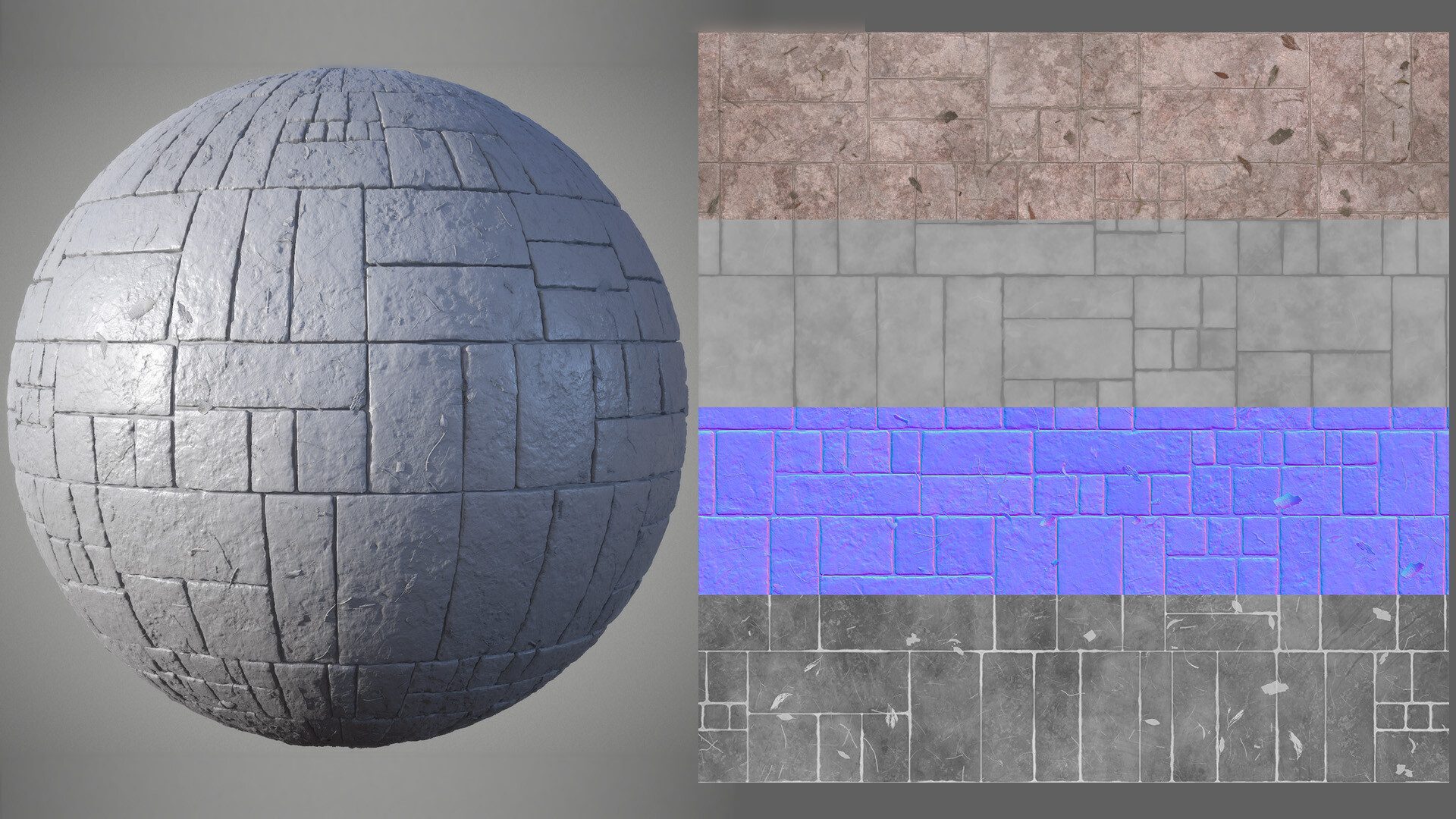 Stone Sidewalk Material, image 3