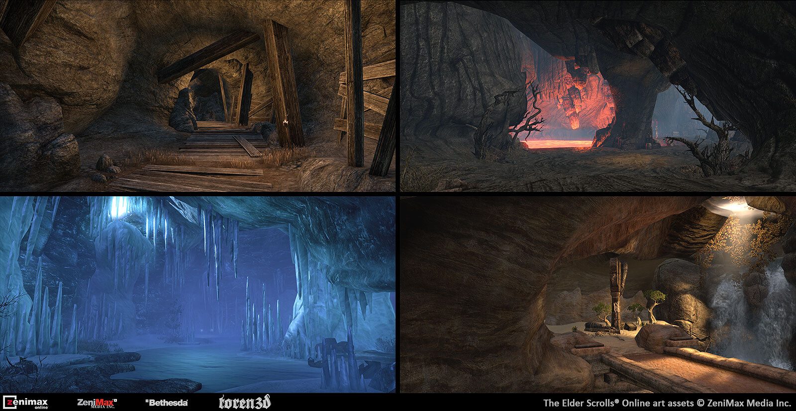 The Elder Scrolls Online: Cave Sets